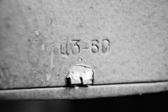 Detail (price) of a thermometer made in the USSR
