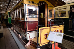Melbourne Tramway & Omnibus Company cable tram set. Trailer nr. 256.
