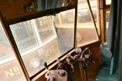 Cab of Melbourne & Metropolitan Tramways Board Y1 Class No 613