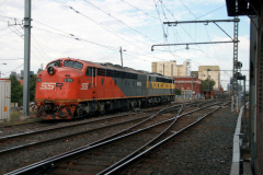 Southern Shorthaul Railroad's double S class diesel locomotives in Kensington