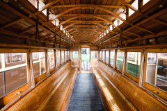 Melbourne Tramway & Omnibus Company cable tram set. Trailer nr. 256.