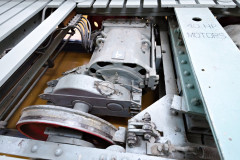 Traction of a training tram mockup