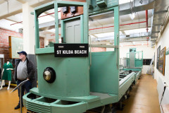 Training tram mockup