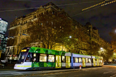 Tram on Spencer Street