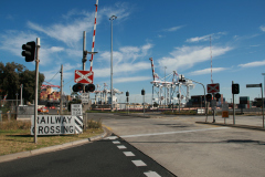 Level Crossing near Dynon, Melbourne