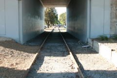 Abandoned track near Maribyrnong river