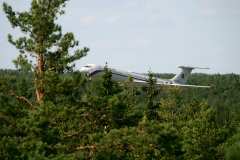 President of Russia leaves Turku