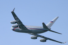 President of Russia leaves Turku