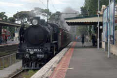 Steamrail Victoria's A2986 and Tait EMU in Essendon