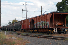 Freight cars in Kensington