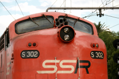 Southern Shorthaul Railroad's S class diesel locomotive in Kensington